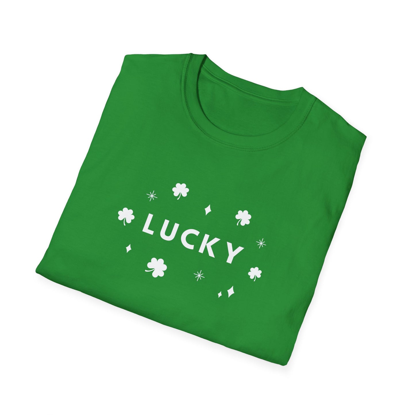 Lucky Clover T-Shirt – St. Patrick’s Day Green Tee for Good Luck