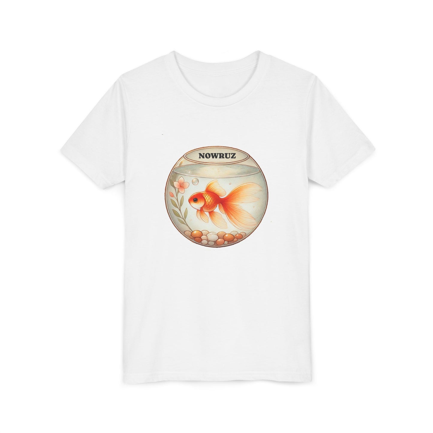 Nowruz Goldfish Youth T-Shirt – Festive Persian New Year Tee