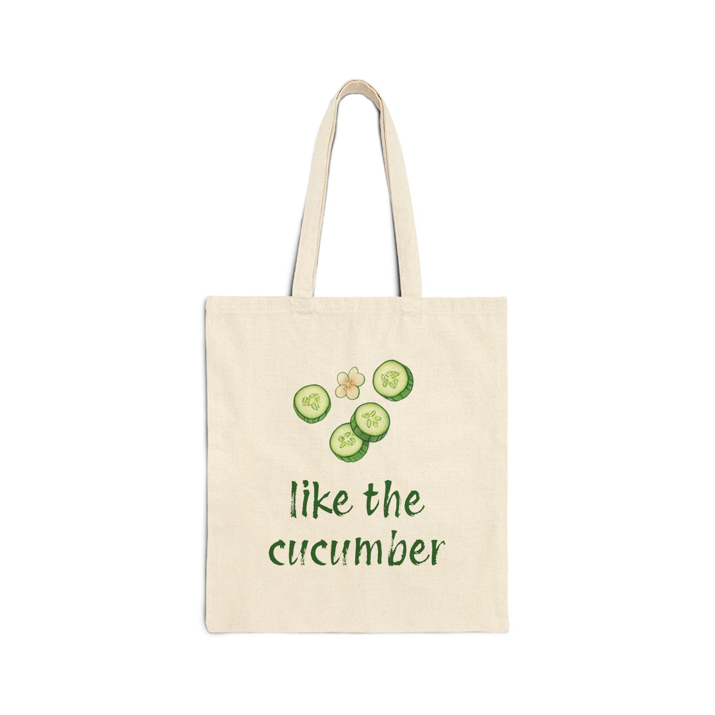 Persian Like the Cucumber – Canvas Tote Bag