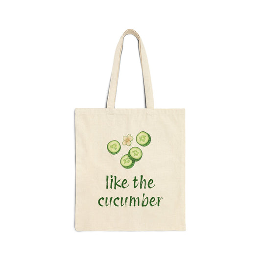 Persian Like the Cucumber – Canvas Tote Bag