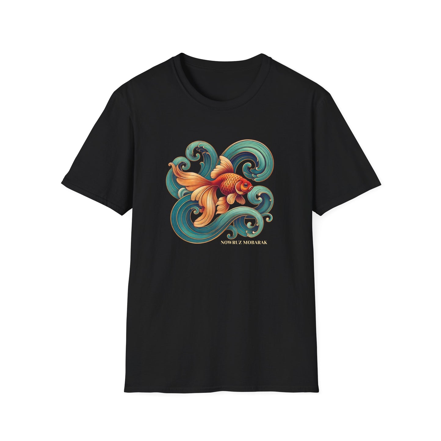 Nowruz Goldfish T-Shirt – Celebrate Persian New Year with Joy! 🐟✨