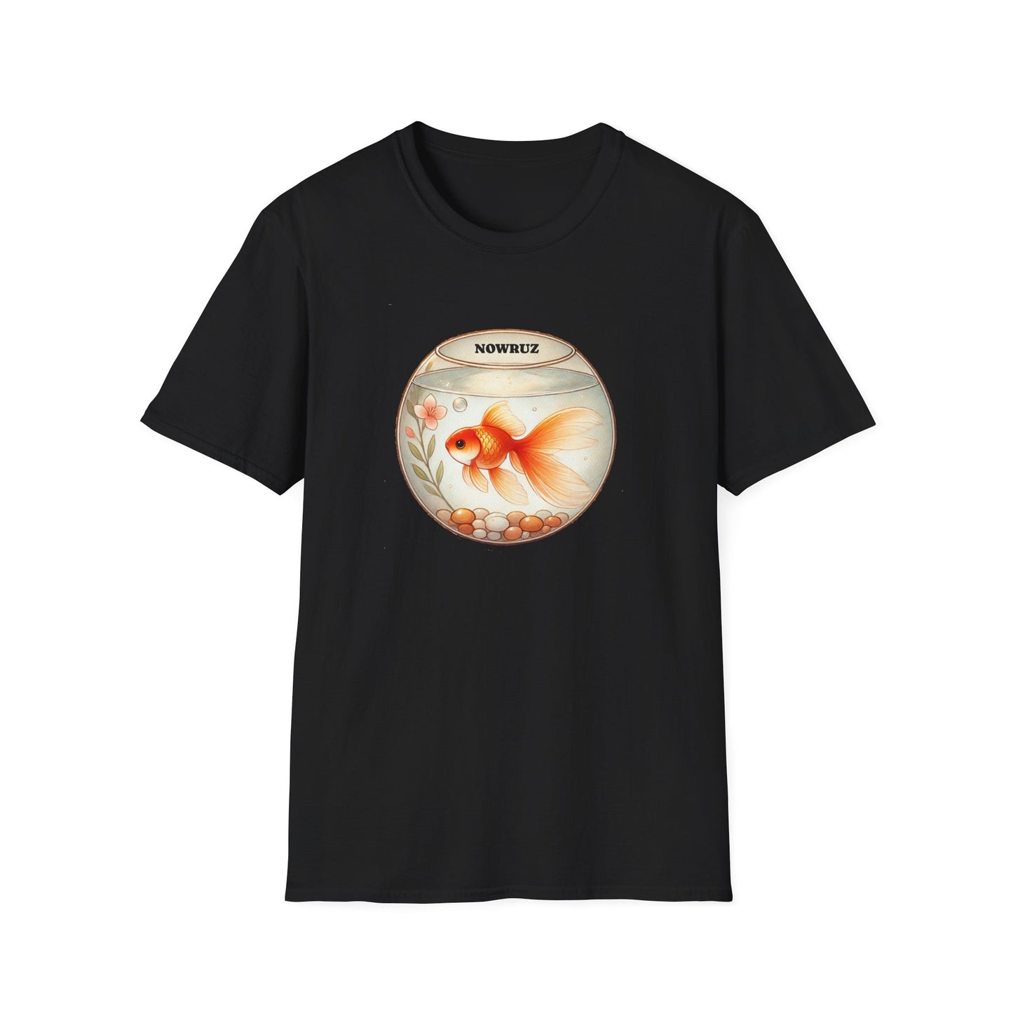 Nowruz Goldfish T-Shirt – Celebrate Persian New Year with Tradition