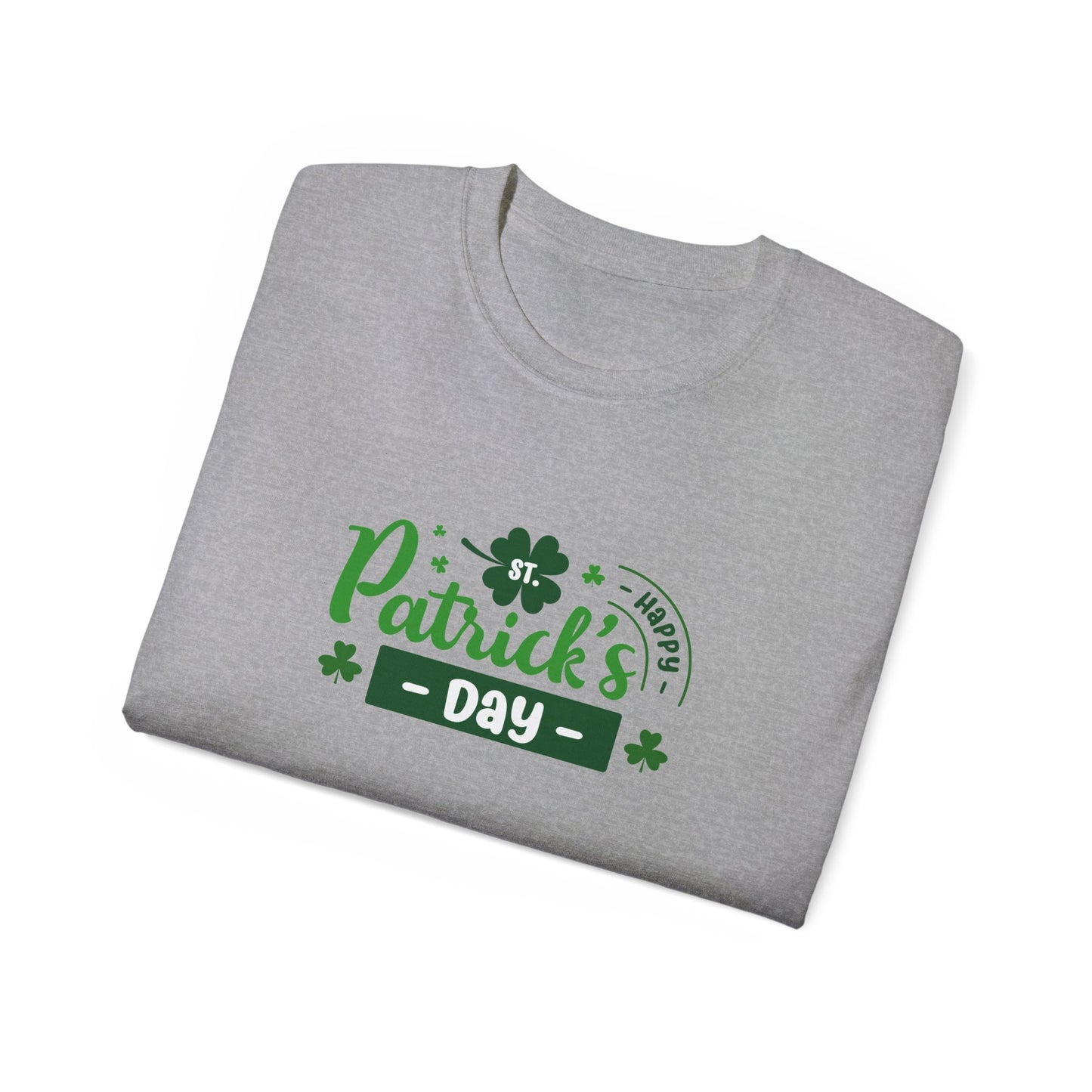 Happy St. Patrick’s Day T-Shirt – Lucky Shamrock Ultra Cotton Tee