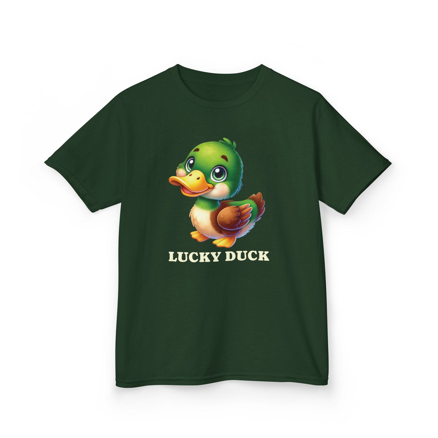 Lucky Duck – St. Patrick’s Day Kids Tee 🦆🍀