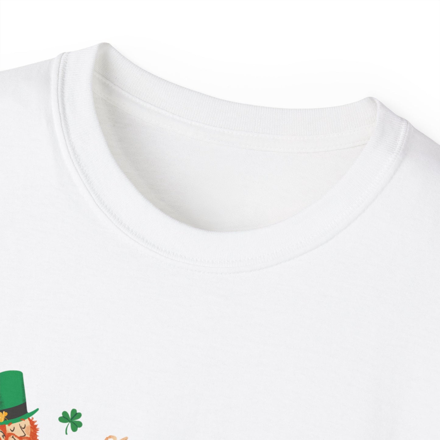 Happy St. Patrick’s Day Unisex Ultra Cotton Tee – Fun Leprechaun Irish Shirt