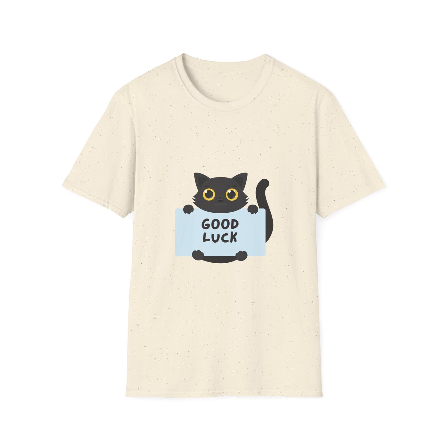 Lucky Black Cat T-Shirt – Good Luck Tee for St. Patrick’s Day