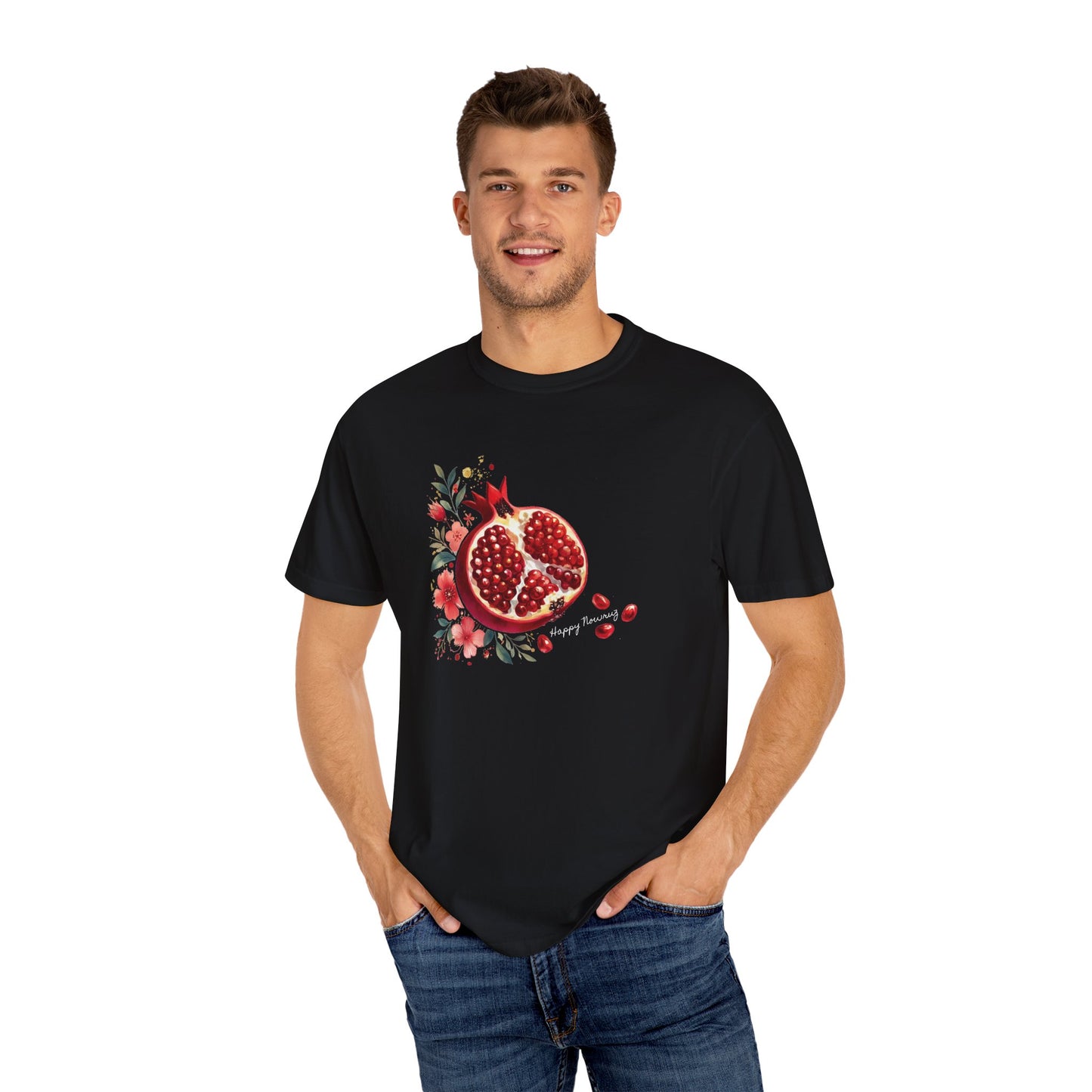 Nowruz Pomegranate T-Shirt – Celebrate Persian New Year in Style